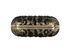 Box Leopard Beaded Clutch, top view